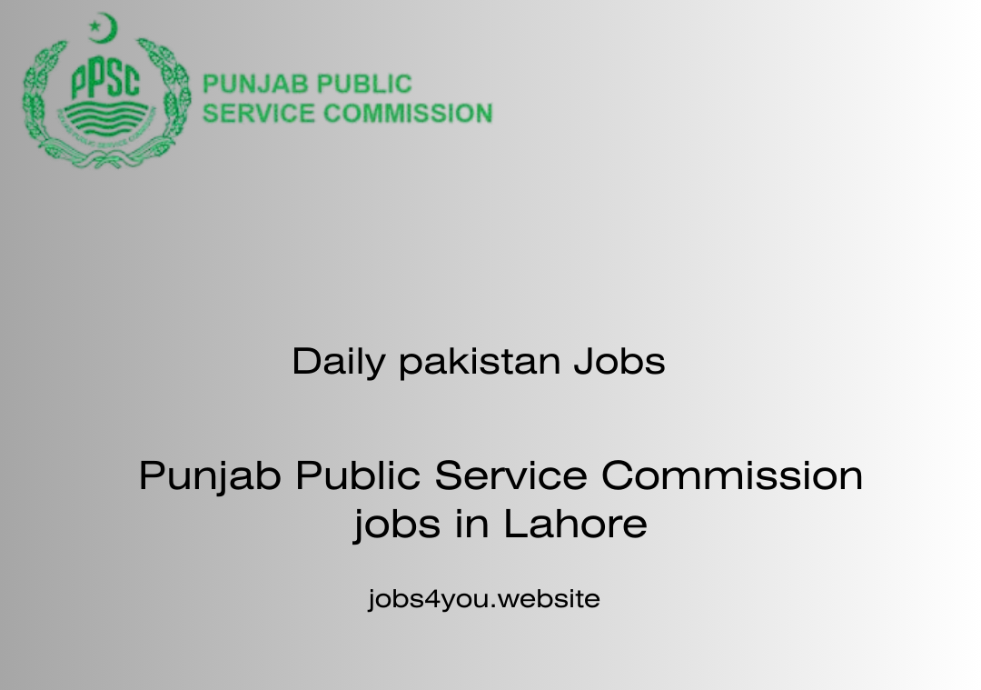 Lahore job