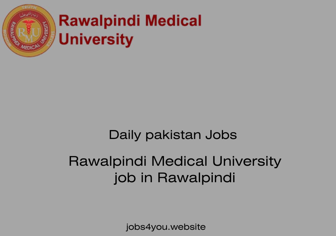 Rawalpindi job